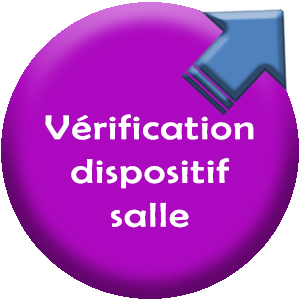 Vérification dispositif des salles